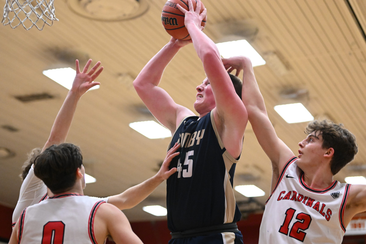 Lincoln Canby boys basketball Leon Neuschwander 82